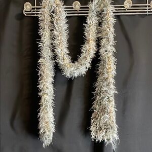 🌮 Chic Fuzzy gray Scarf